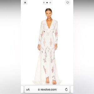Revolve Wedding Gown